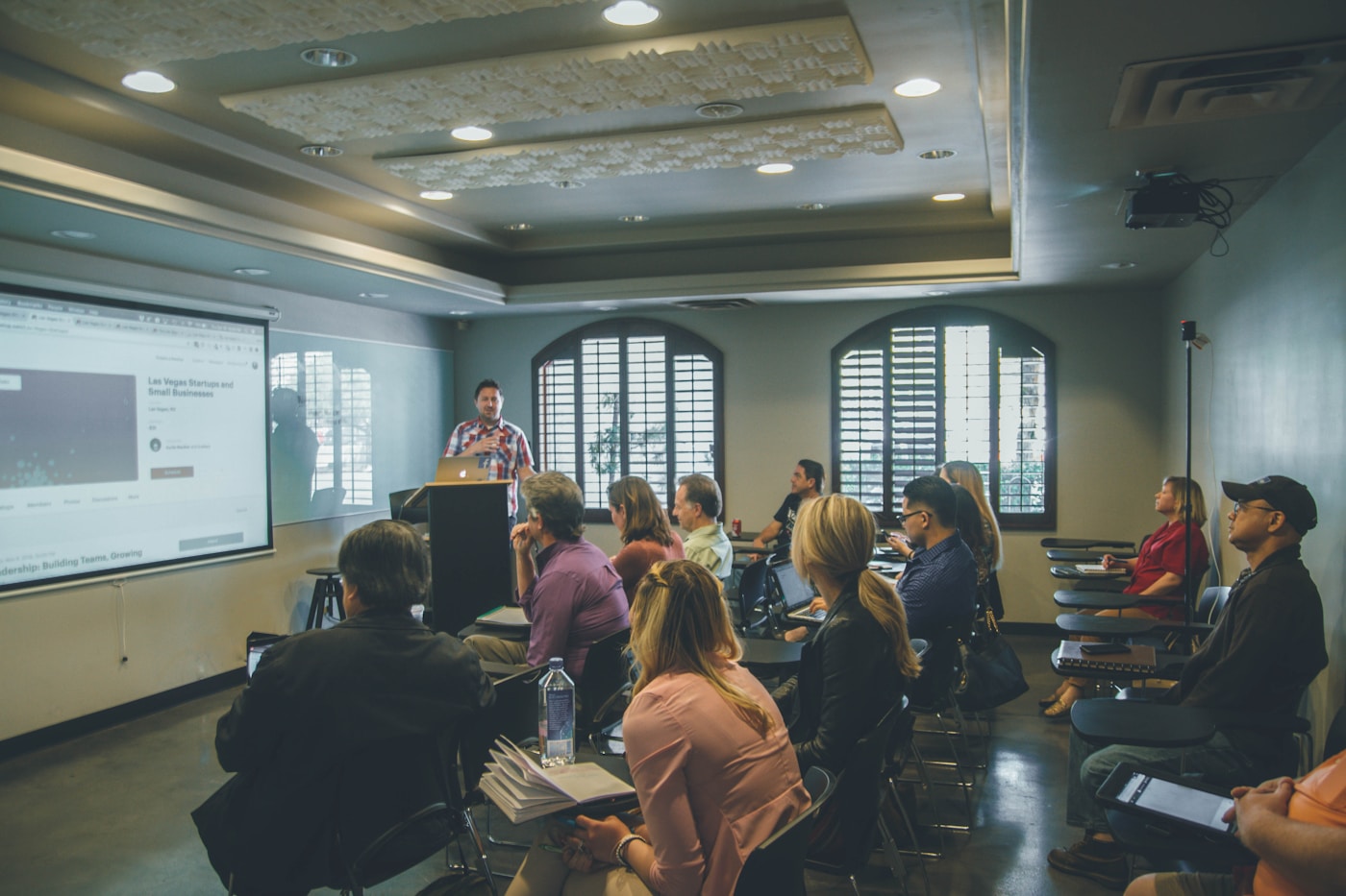 Educator training classroom